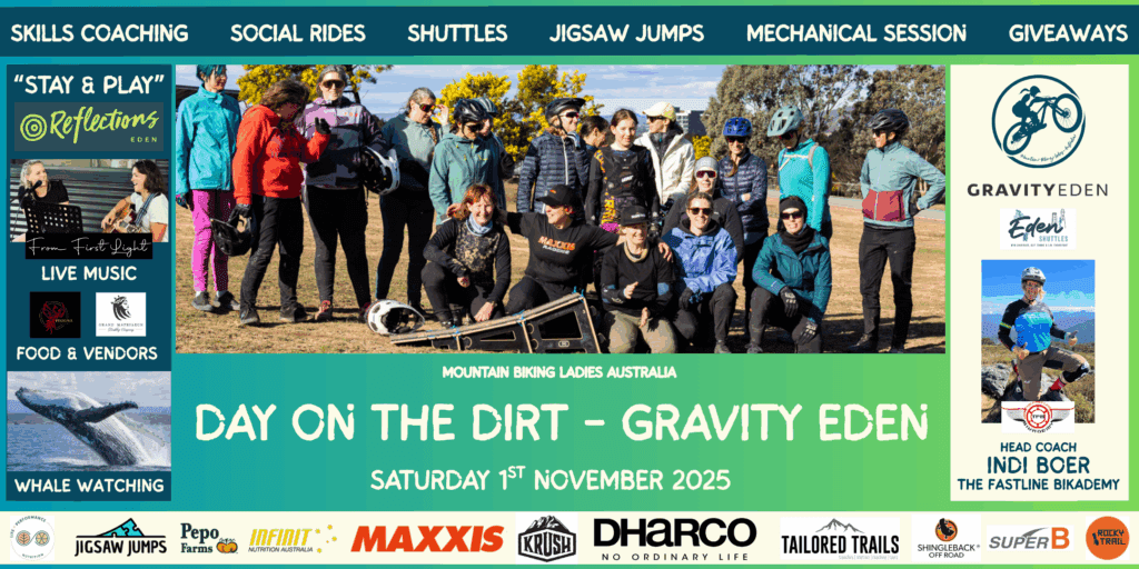 mountain biking womens event sapphire coast eden